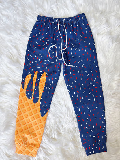 PREORDER: Ice Cream Drip Joggers custom CUSTOM SHOP