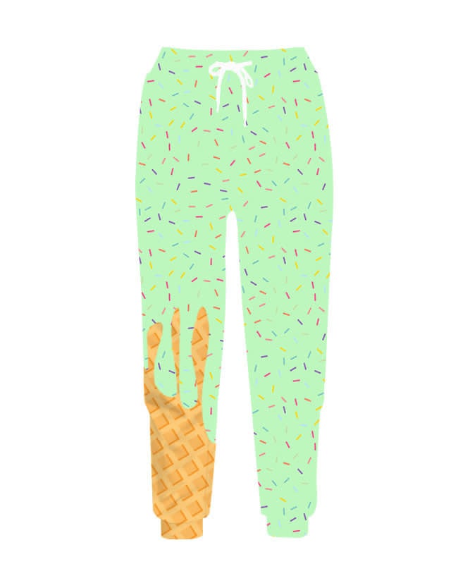 PREORDER: Ice Cream Drip Joggers custom 3.9.26