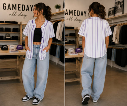 PREORDER: Custom Jersey (Pin Stripe) RERUN 8.31.26