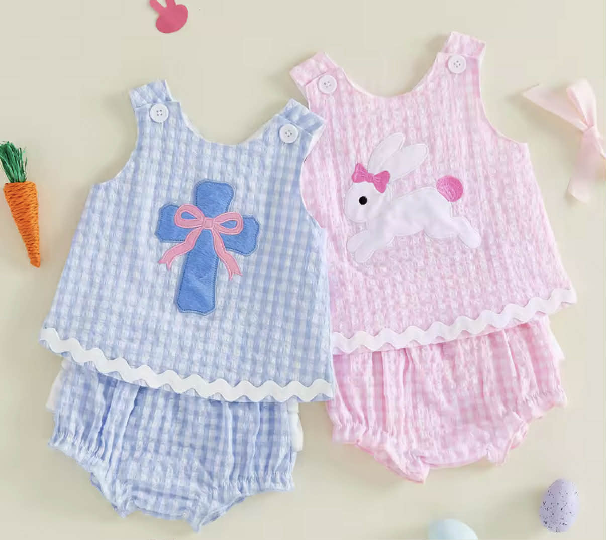 PREORDER: Lia Gingham two piece set 3.9.26 osym