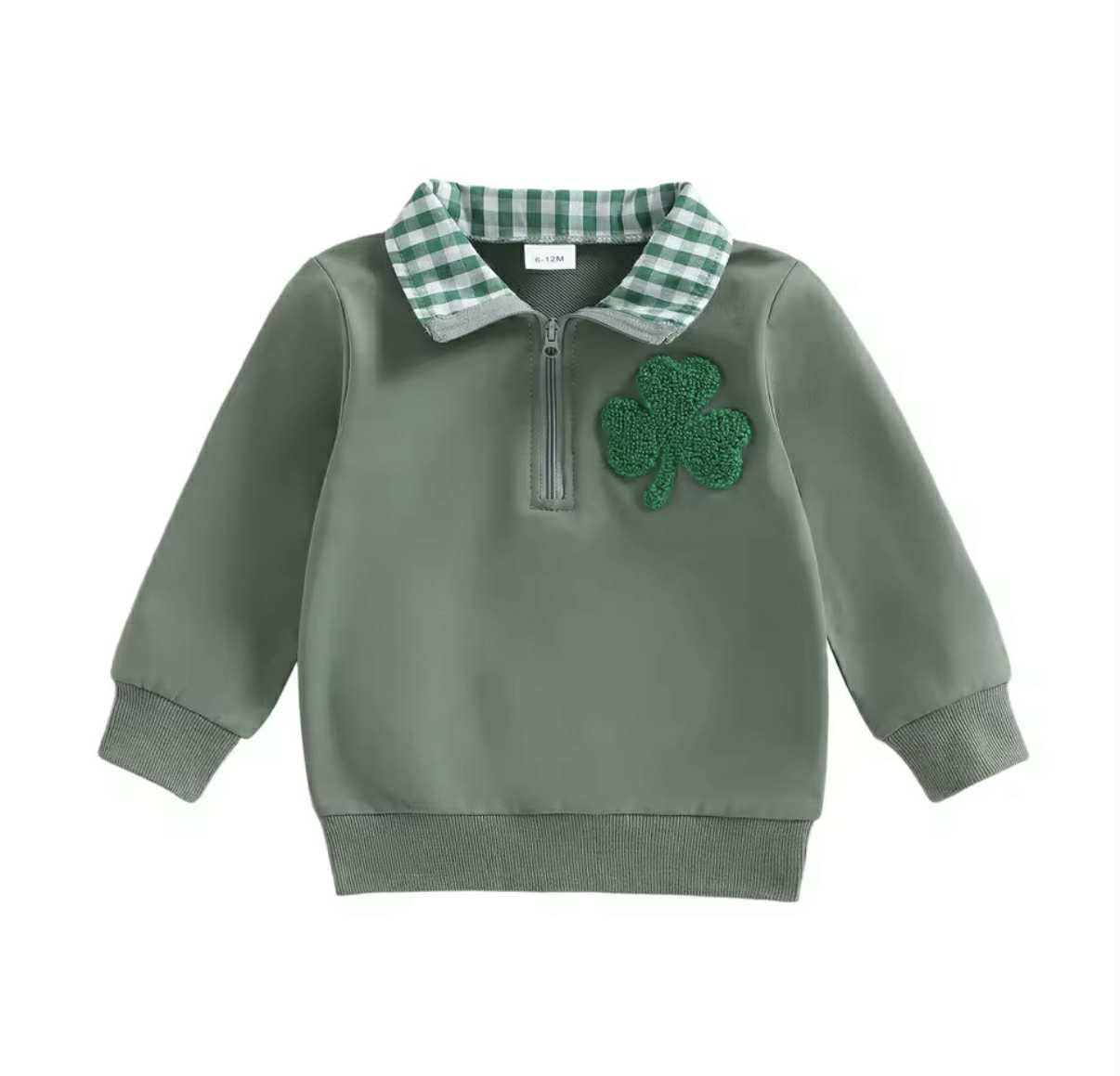 PREORDER: Little Lucky Shamrock Pullover 1.19.26 osym