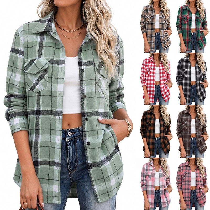 PREORDER: The Brielle Plaid Shacket 9.21.26