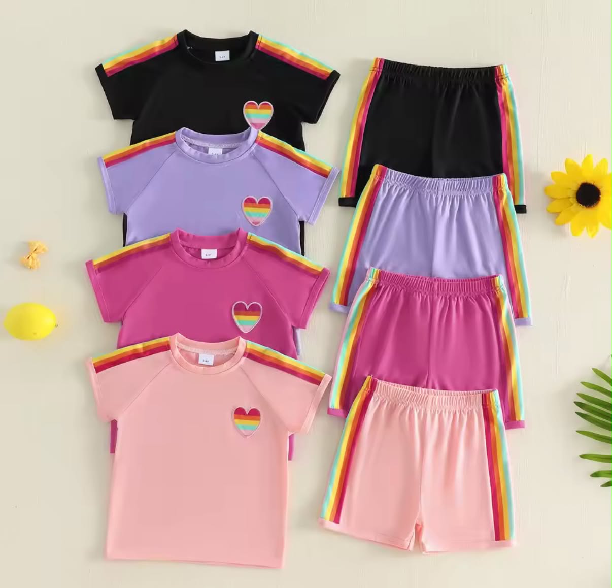 PREORDER: Rainbow Heart Set 6.15.26 osym
