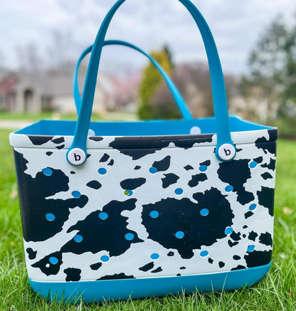 PREORDER: MEDIUM EVA Print & Solid Totes