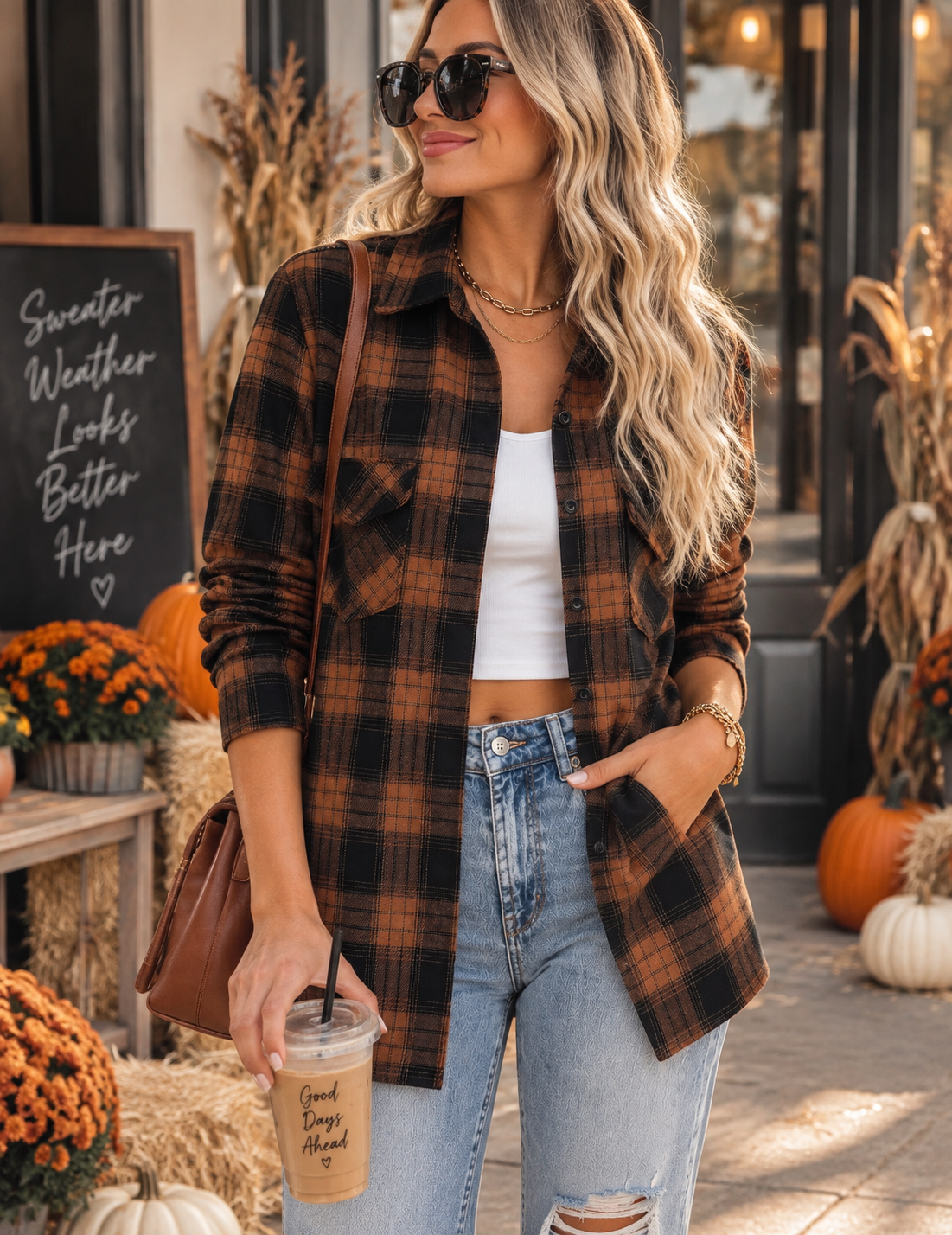 PREORDER: The Brielle Plaid Shacket 9.21.26