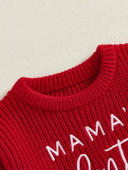 RTS: Mama's Valentine Knit Sweater