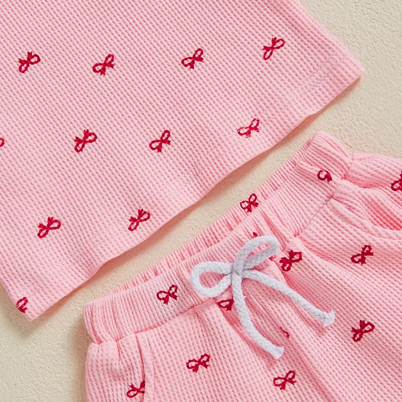 PREORDER: Waffle Knit Bow Set 1.20.25 osym