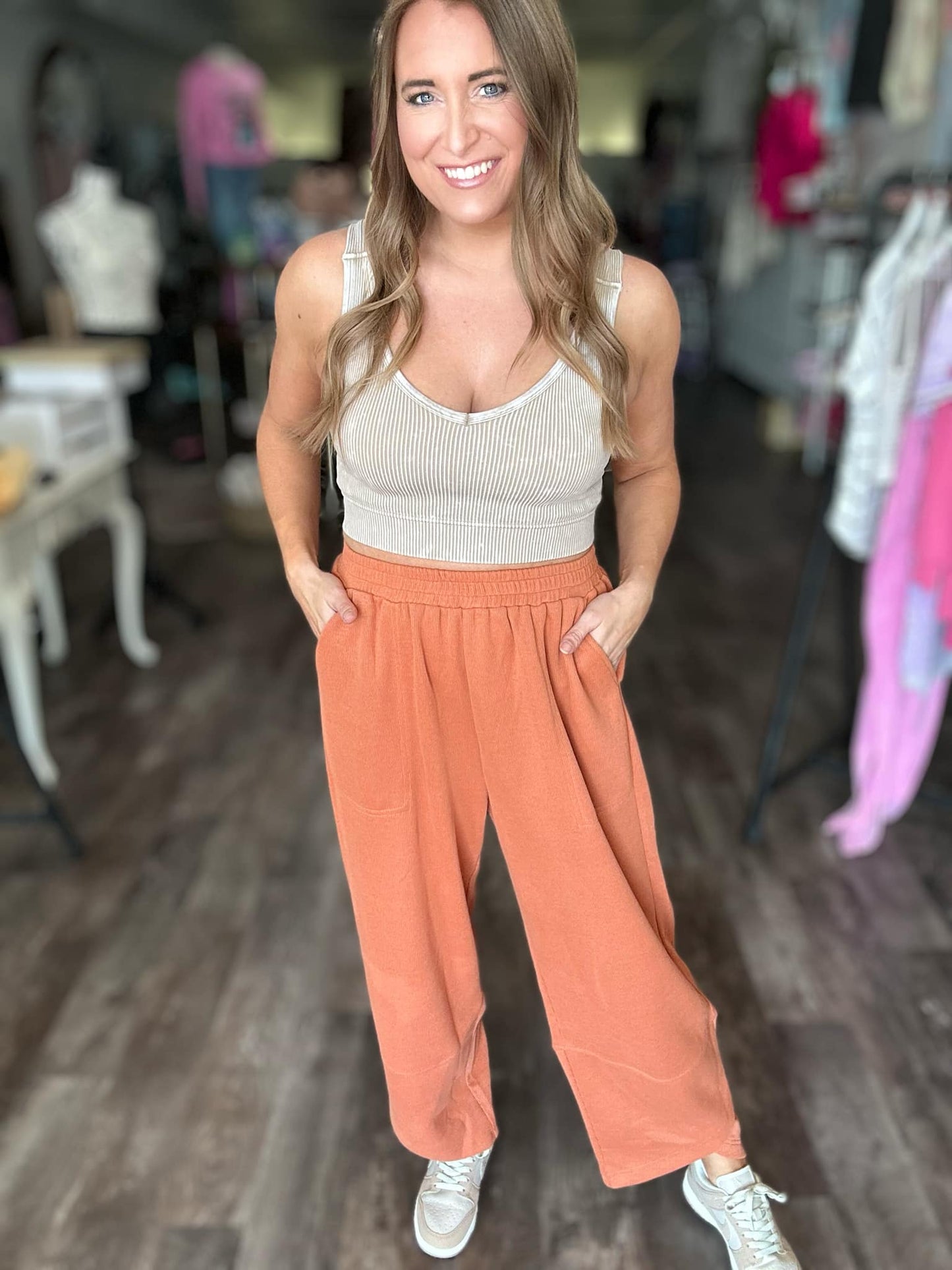 PREORDER: RERUN Harem Jersey Wide Leg Pants 5.19.25 OSYM