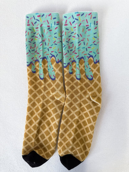 PREORDER: Ice Cream Drip Socks custom shop