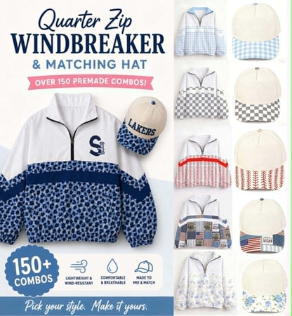 PREORDER: Customer Designed Mommy & Me Windbreaker RERUN - MUST PROVIDE MOCK # 10.5.26