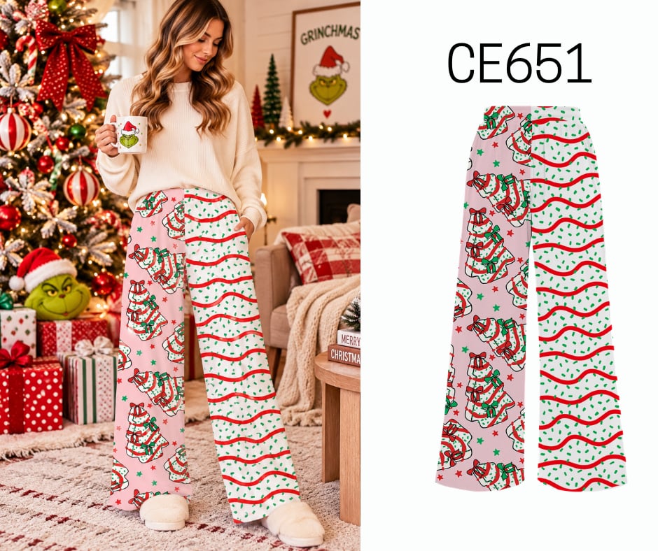 PREORDER: Exclusive Holiday Split Leg Pants 10.5.26