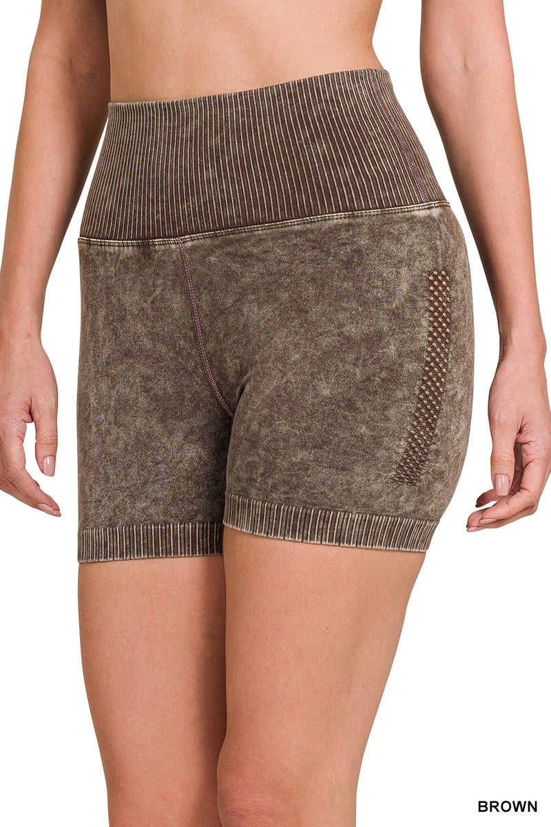 RTS: High Waisted Seamless Shorts