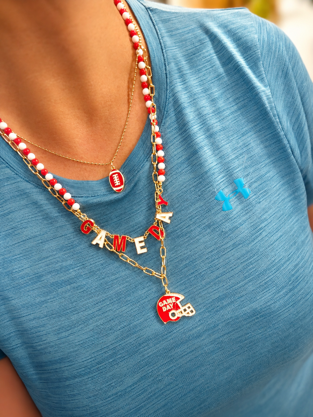 PREORDER: Game Day Layered Necklace RERUN 8.31.26