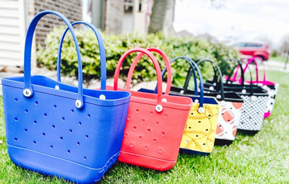 PREORDER: MEDIUM EVA Print & Solid Totes
