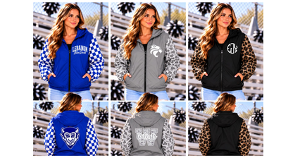 PREORDER: Custom Full Zip with Hoodie RERUN | PREMADE DESIGNS 11.2.26