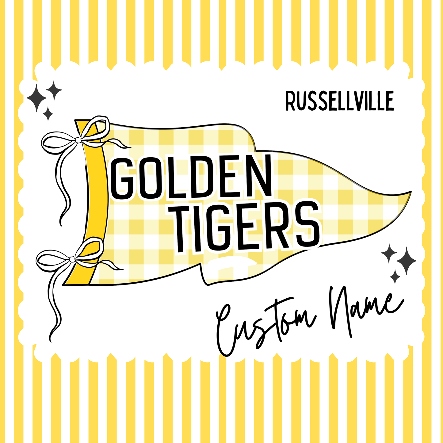 PREORDER: Custom Pennant Flag Pillowcase RERUN 8.24.26