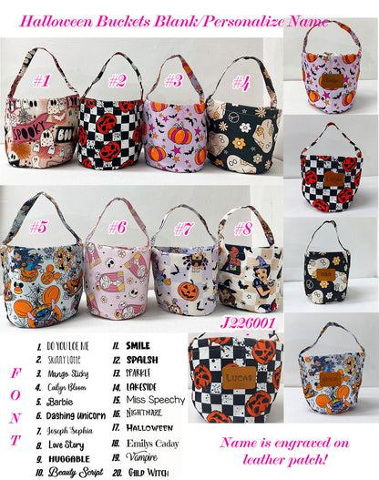 PREORDER: The October Keepsake Bucket - Upload Your Design 8.31.26