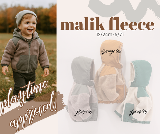 PREORDER: Malik Fleece 9.8.25