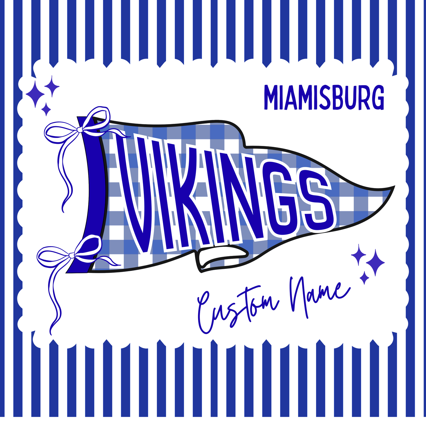 PREORDER: Custom Pennant Flag Pillowcase RERUN 8.24.26
