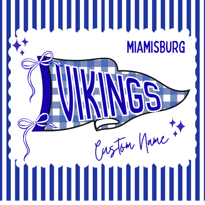 PREORDER: Pennant Flag Fleece Blanket