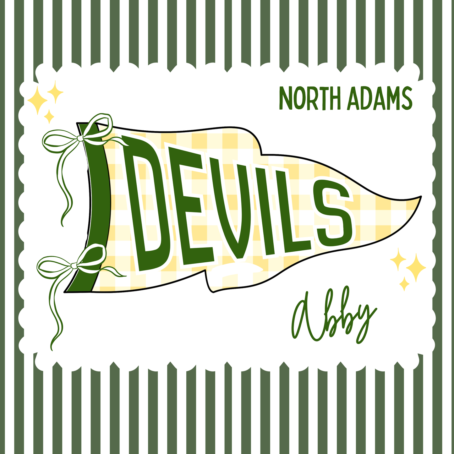 PREORDER: Custom Pennant Flag Pillowcase RERUN 8.24.26