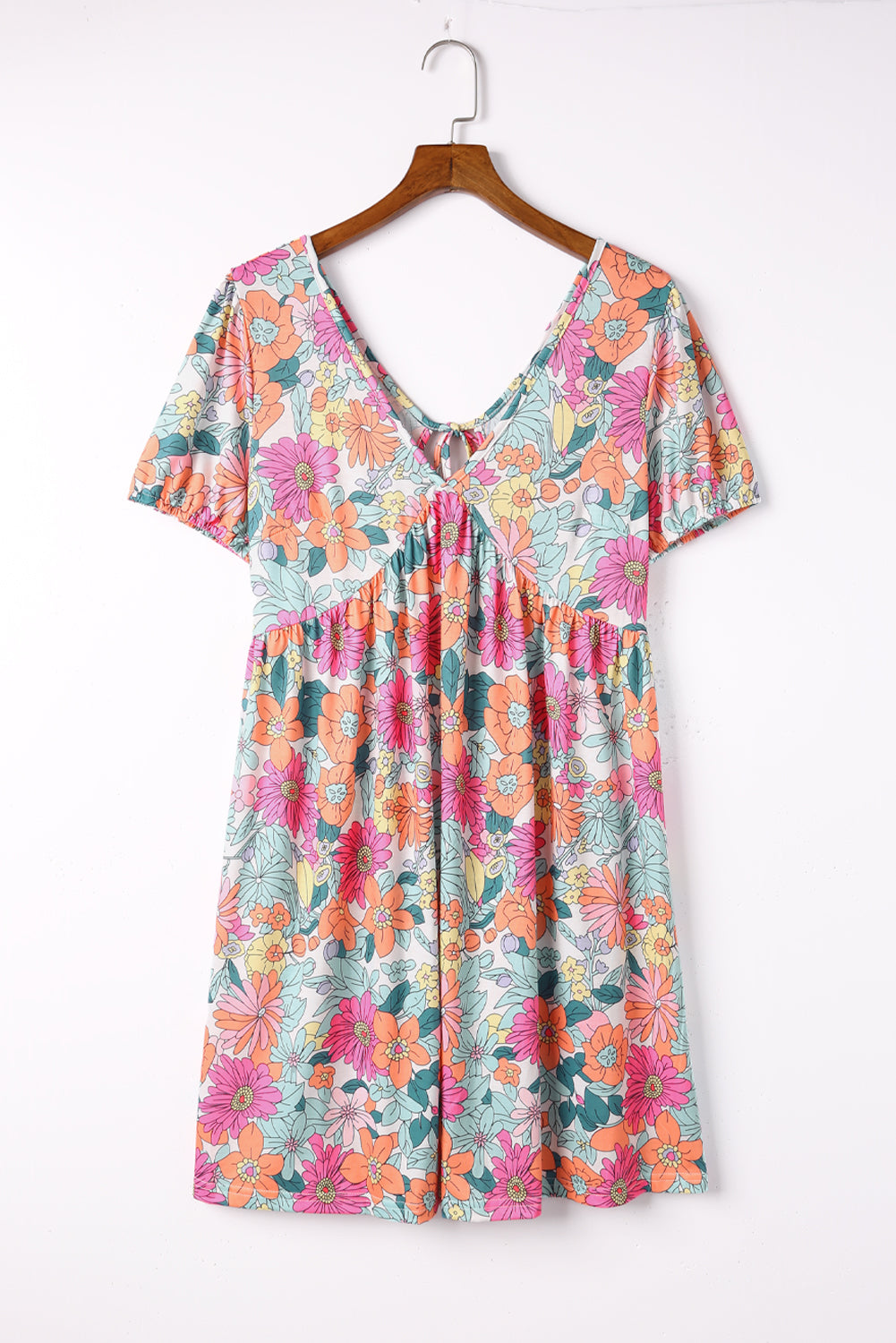 RTS: Floral boho dress-