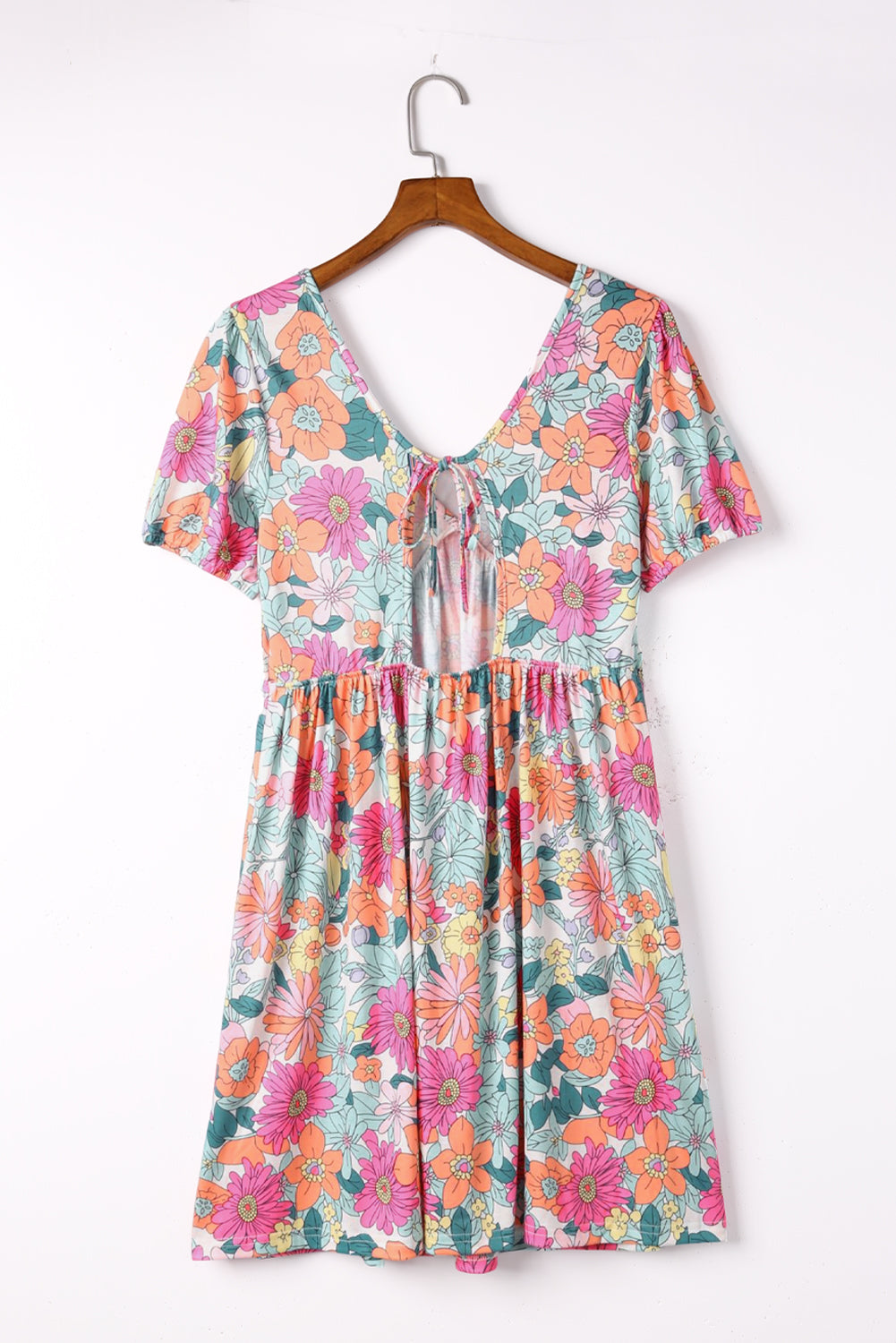 RTS: Floral boho dress-