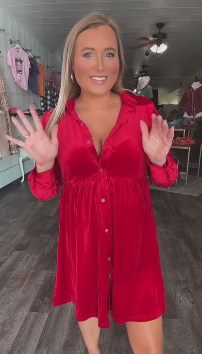 RTS: The Richie Button Down Dress-
