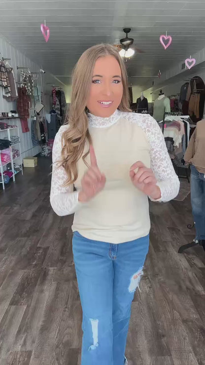 RTS: The Monica-Leigh Lace Top-