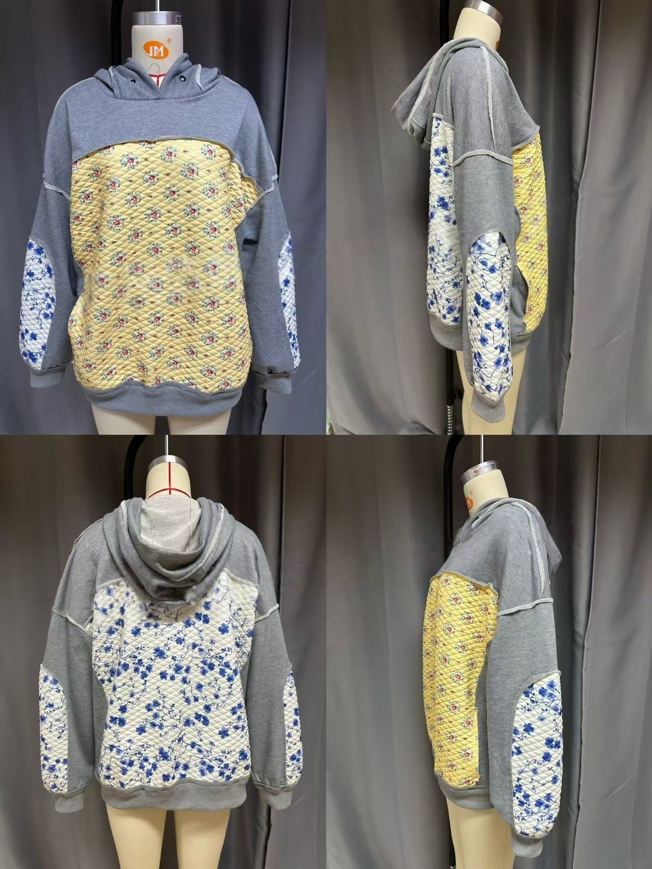 PREORDER: Patchwork Splice Hoodie 1.19.26 osym