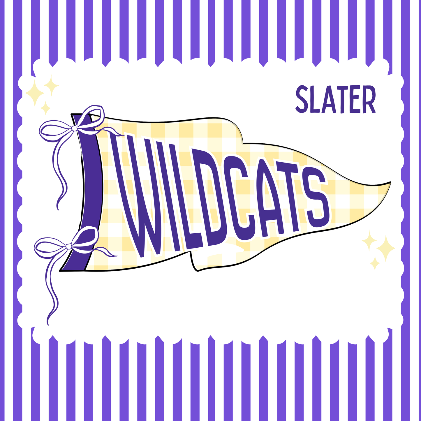 PREORDER: Custom Pennant Flag Pillowcase RERUN 8.24.26