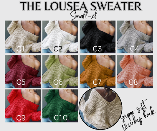 PREORDER: Lousea Sweater 9.22.25 osym