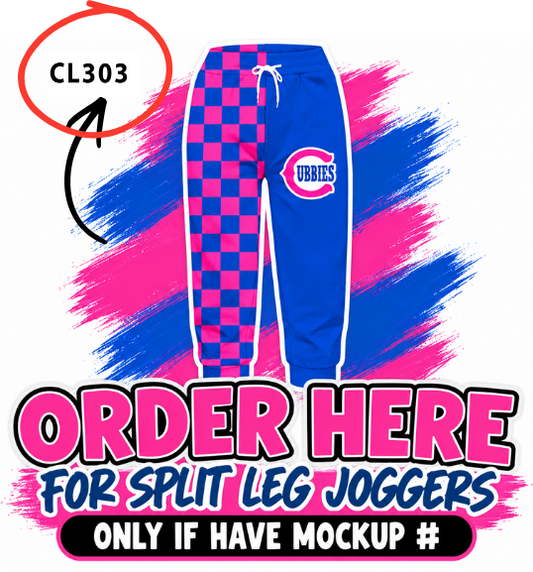 PREORDER: Custom Joggers RERUN 10.5.26