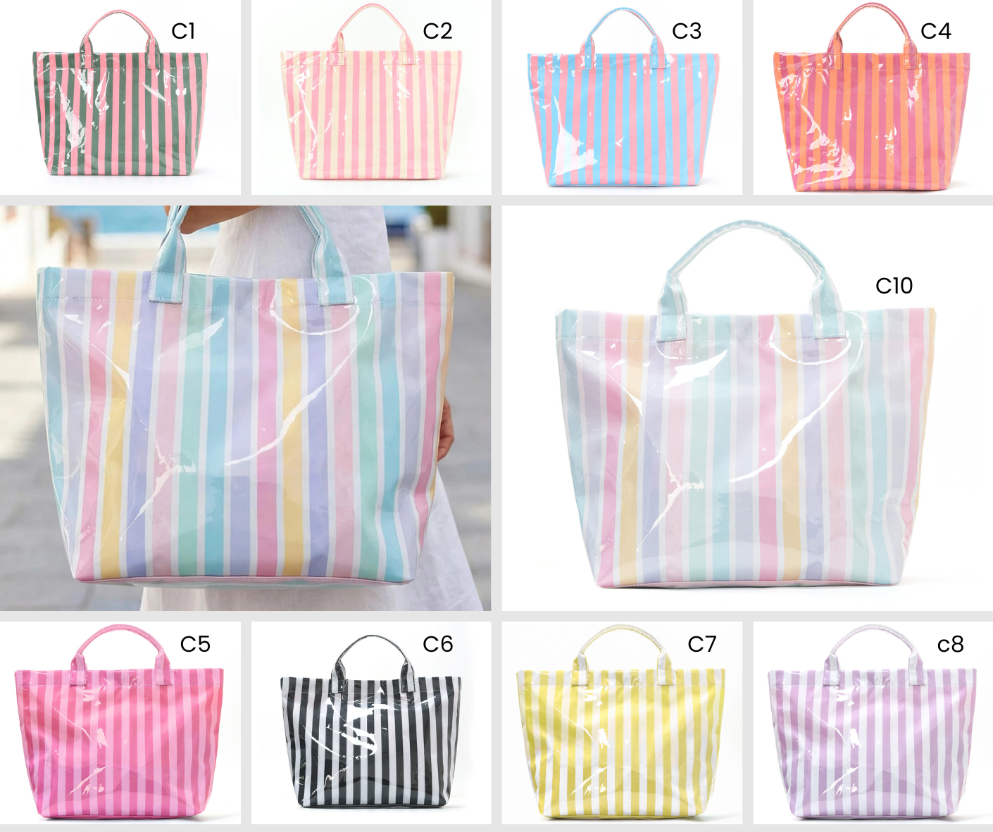 PREORDER: Vinyl Waterproof Tote RERUN 6.15.26 osym