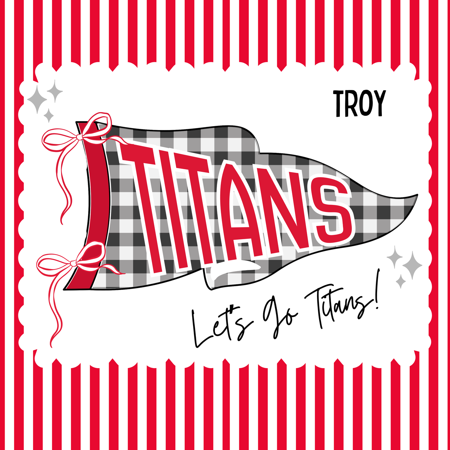 PREORDER: Custom Pennant Flag Pillowcase RERUN 8.24.26