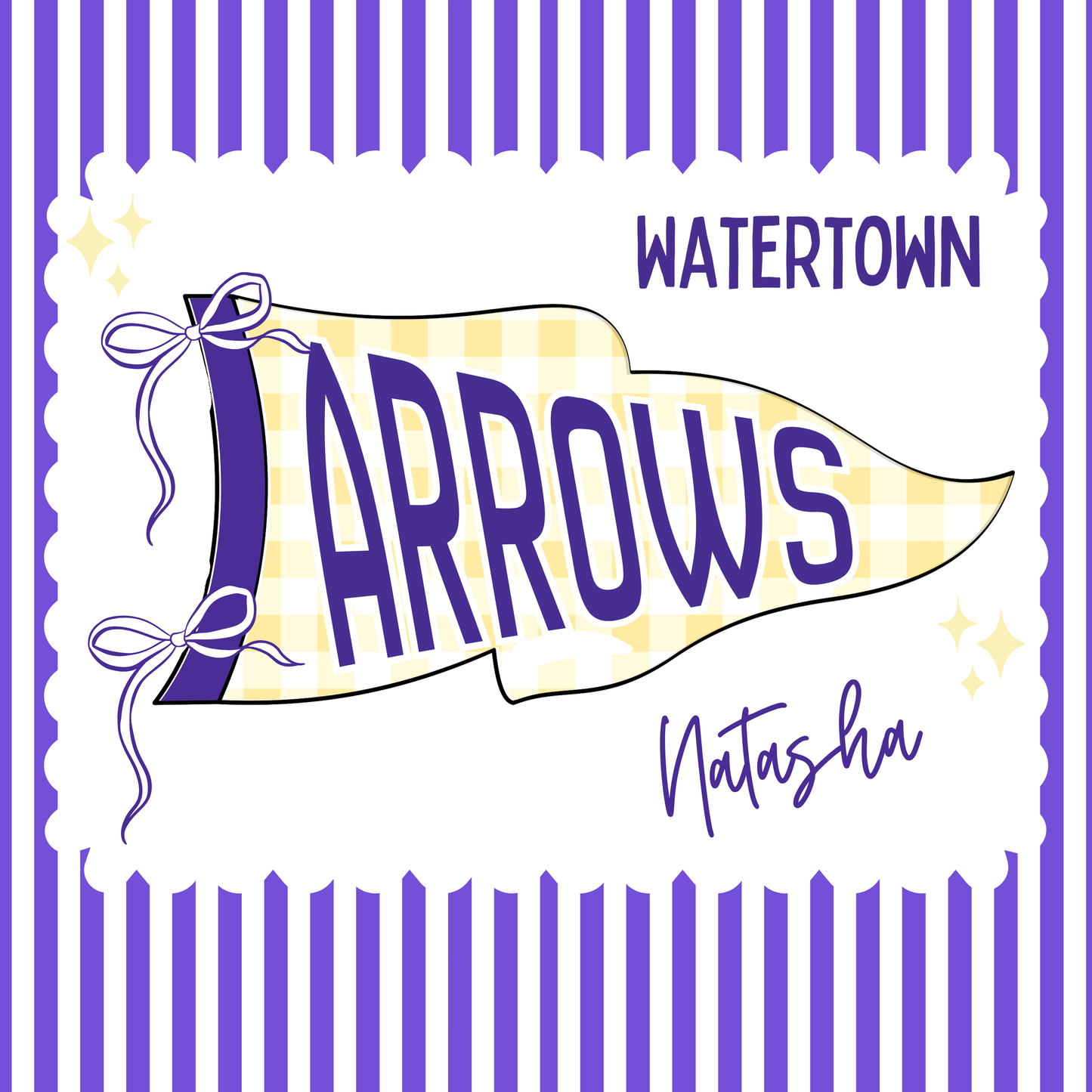 PREORDER: Custom Pennant Flag Pillowcase RERUN 8.24.26