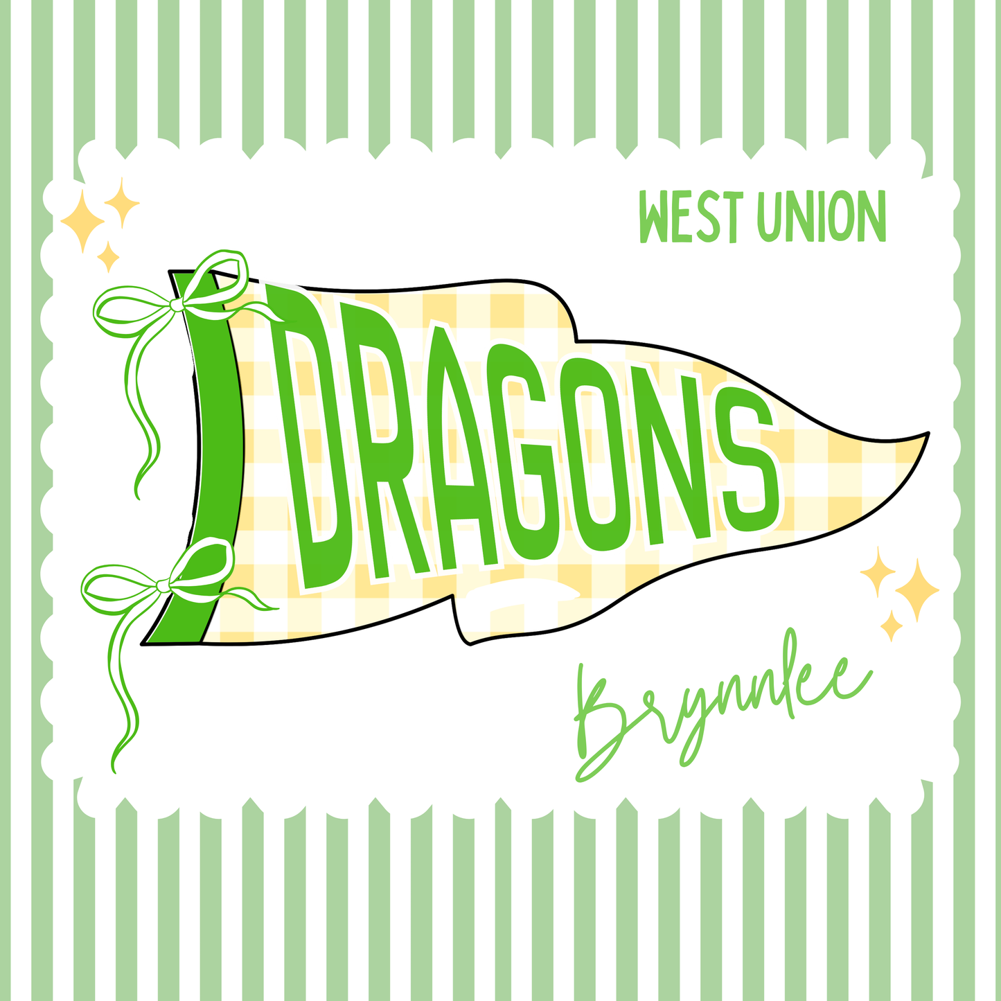 PREORDER: Custom Pennant Flag Pillowcase RERUN 8.24.26