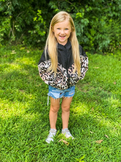 rts: Leopard Windbreaker-