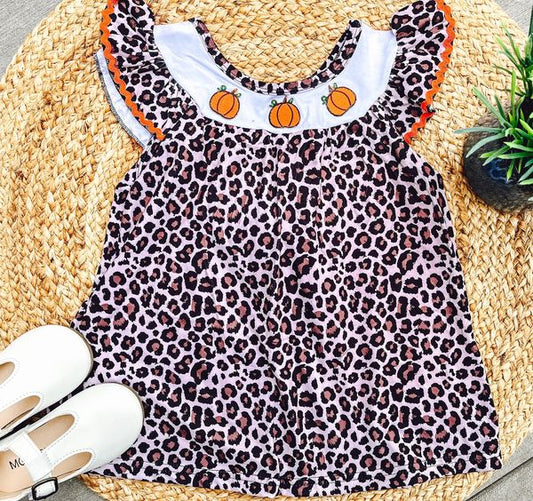 RTS: Kids Embroidered Pumpkin Outfits (Dress, Onesie and Boy Romper)-