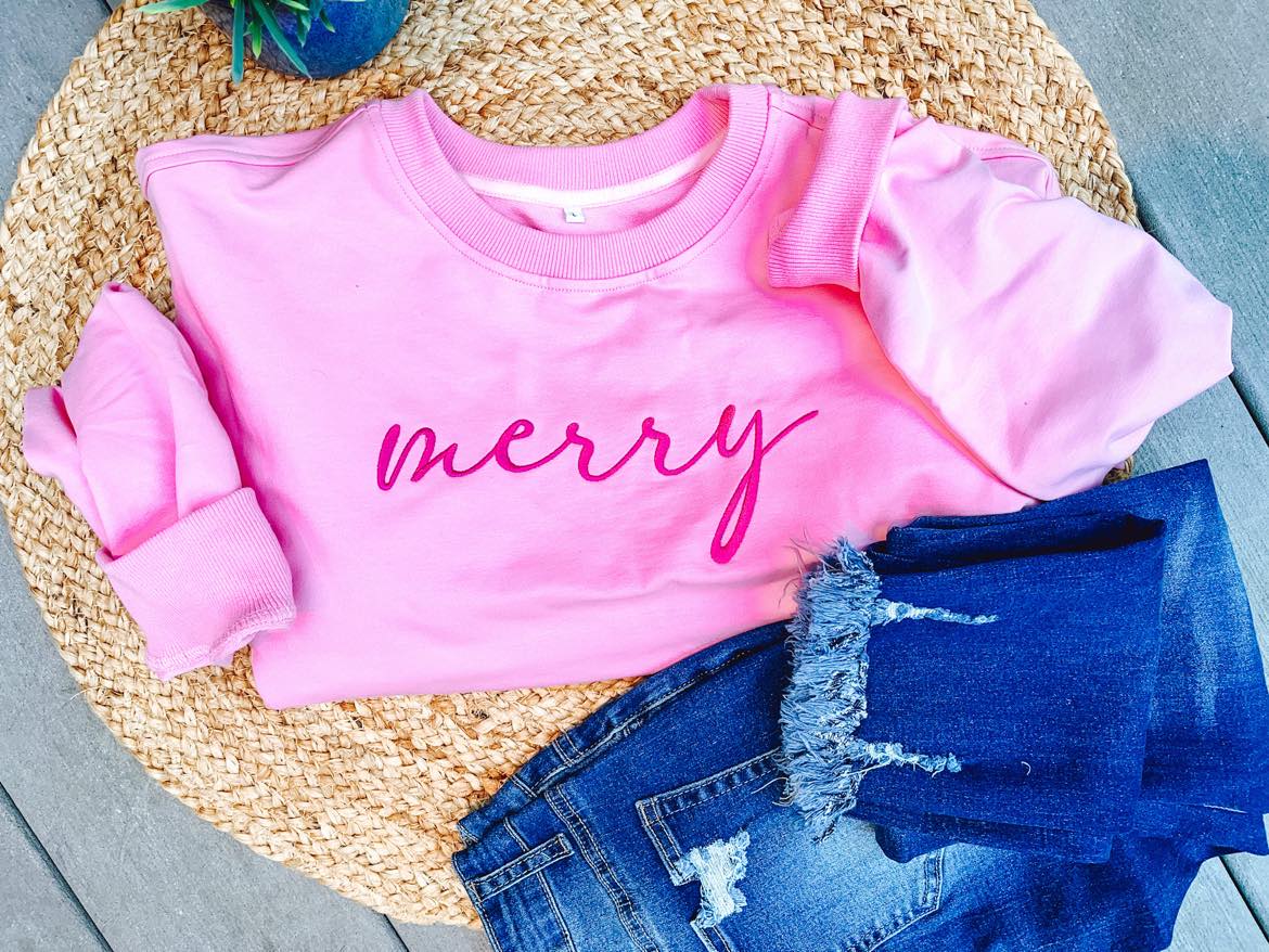 RTS: FOREVER3AM BRANDED Merry Crewneck*