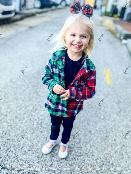 RTS: Mommy and Me Christmas Flannel *