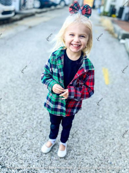 RTS: Mommy and Me Christmas Flannel *