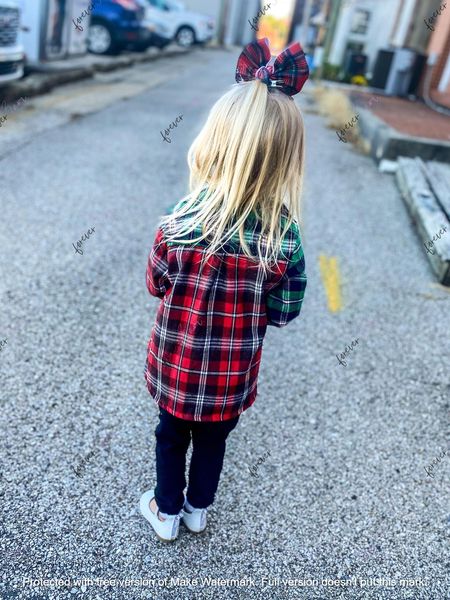 RTS: Mommy and Me Christmas Flannel *