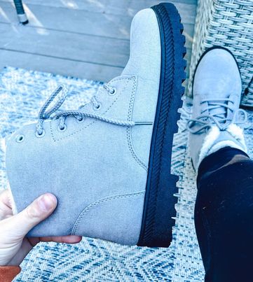RTS: Faux Fur Women's Boots-