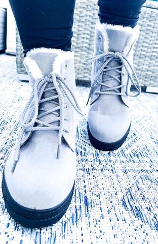 RTS: Faux Fur Women's Boots-