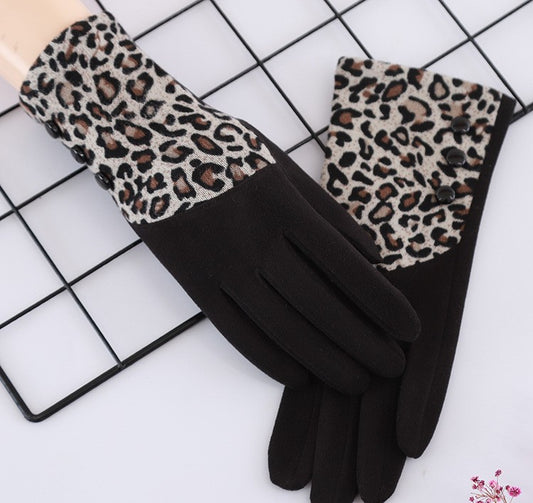 RTS: Leopard Gloves-