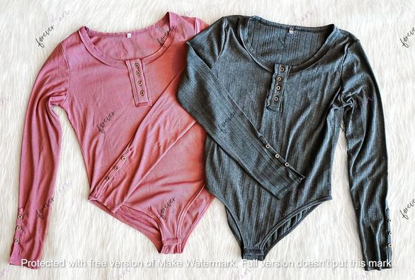 RTS: Forever3am branded Raina Bodysuits-