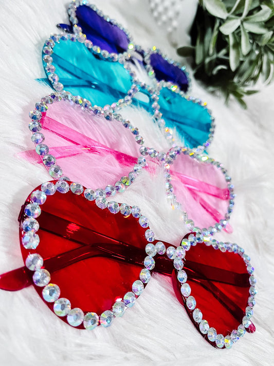RTS: Heart Shaped Sunnies Glasses