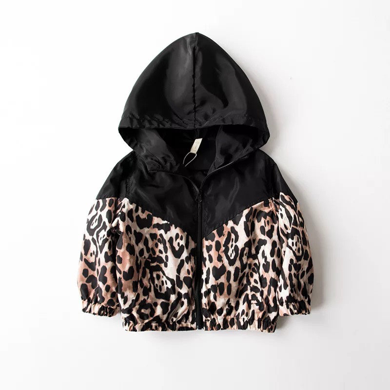 rts: Leopard Windbreaker-