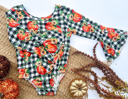 RTS: Fall Bell Sleeve Onesie-